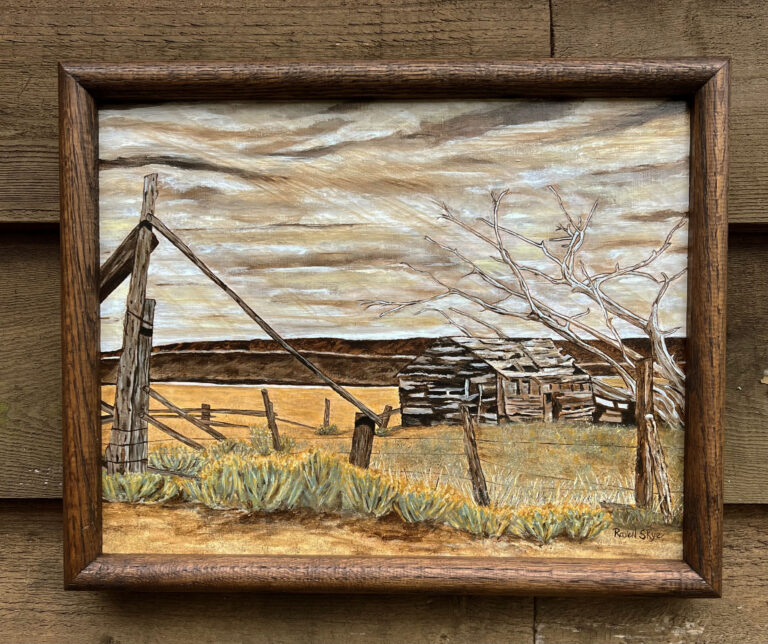 Down the Road a Piece Framed 768x644