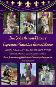 Iron Sides Animal Rescue & Superman's Salvation Animal Rescue Mardi Gras